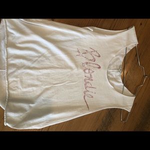 Junk Food tank Blonde